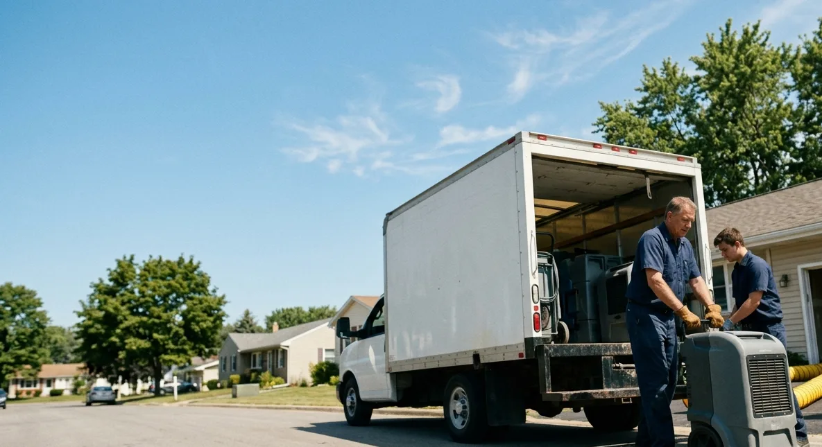 Water Damage Cleanup in Shoals, IN near me